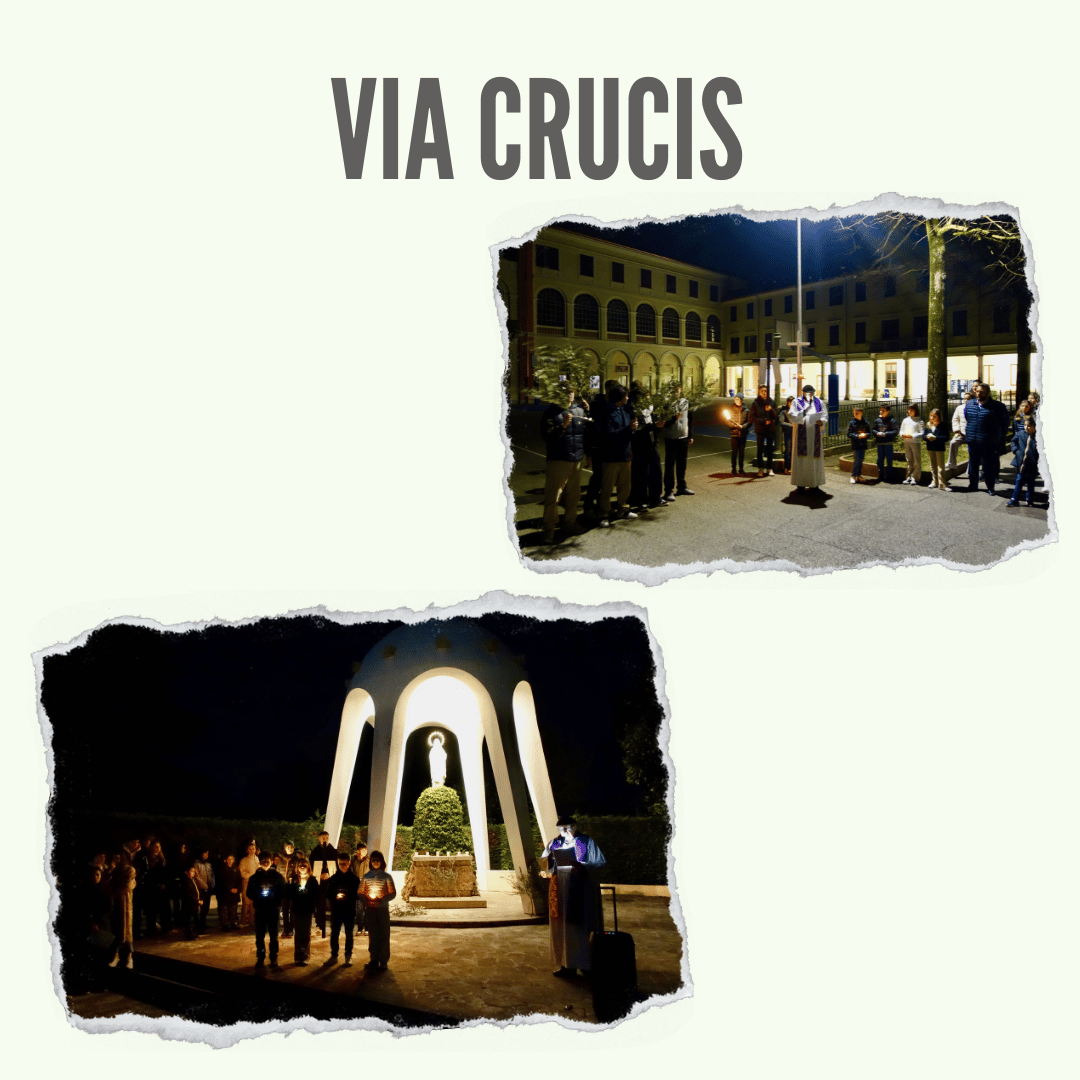 Via crucis nell'istituto